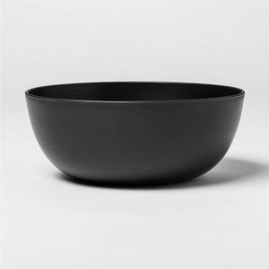 37oz Plastic Cereal Bowl Polypro Black